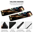 FUMJ Horse American Flag Car Seat Belt Cover Protects Neck Shoulder
