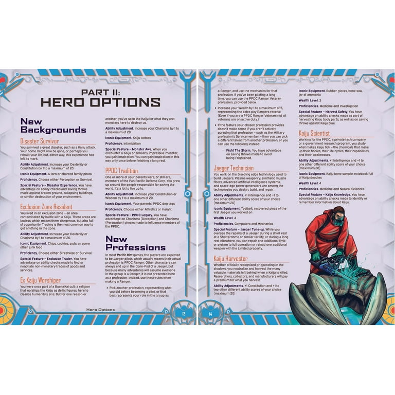 Cinematic Adventure: Pacific Rim - Expansion RPG Hardback Book For