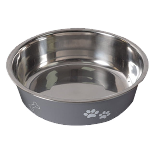 Cuencos para perros, cuencos de alimentación para perros pequeños, cuencos de agua con suela de silicona antideslizante, cuenco para perros de acero inoxidable MFZFUKR CPB-DE-SSW2068-3
