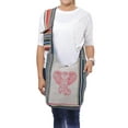 thumbnail image 4 of The Collection Royal Cotton Sling Crossbody Shoulder Graphic Hobo Bag, 4 of 5