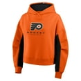 thumbnail image 4 of Women's Fanatics Orange Philadelphia Flyers Back Check Boxy Hoodie, 4 of 5