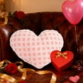 thumbnail image 4 of Kchsji Heart Shaped Pillow Valentines Day Decoration Sofa Living Room Bedroom Cushion, Soft Plush Comfort, Romantic Heart Shape, Multi-Scene Accent for Holiday Gift Relax Rest Nap, 4 of 6