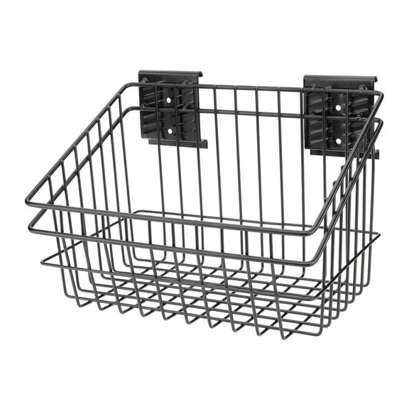 HART Garage Storage Wire Basket, 55lb Capacity, Heavy Duty Metal, New Condition