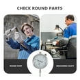 thumbnail image 4 of Monyance Accuracy Dial 0.01mm Dial Indicator Gauge 0-10MM Accuracy Measuring Meter(3.94X2.36X1.57Inches), 4 of 10