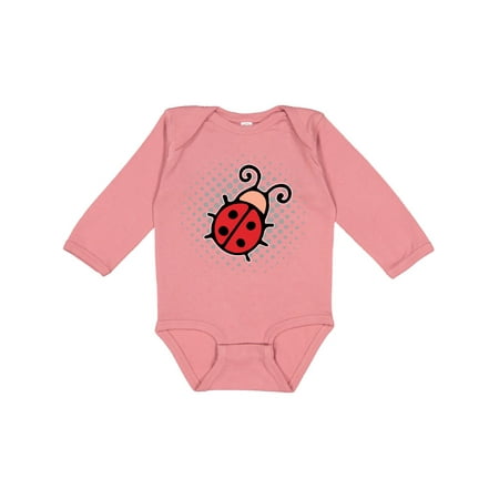 

Inktastic Ladybug Lover Girls Long Sleeve Baby Bodysuit