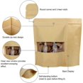 thumbnail image 3 of '10 Pack D Up Zip Pouch Bags, Reable Bag 14*20+4, 3 of 4