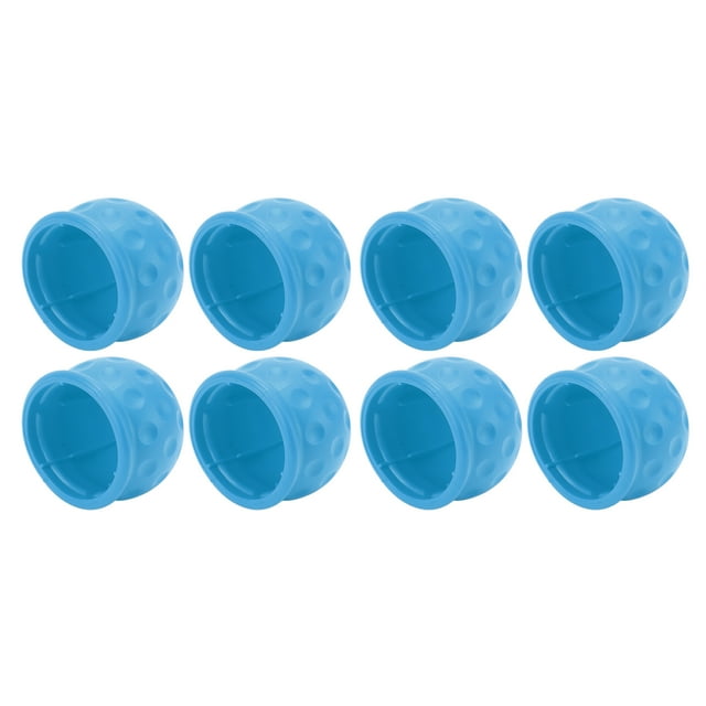 Trailer Hitch Ball Cover, 8Pcs Truck Tow Ball Cover 50mm Strong Protection Soft Rugged Tow Bar Ball For RV