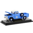 thumbnail image 2 of 1958 Chevrolet Apache Stepside Pickup Truck "Pan Am" Ground Crew Light Blue Ltd Ed 6880pcs 1/24 Diecast Model Car by M2 Machines, 2 of 3
