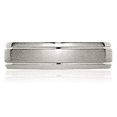 thumbnail image 5 of titanium 6mm edge wedding band ring, 5 of 9