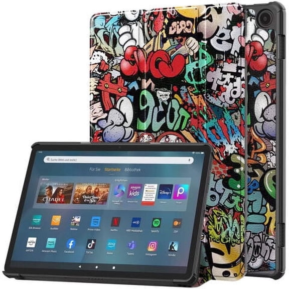 Fancing for Amazon Kindle Fire Max 11 Case (13th Generation, 2023 Release) 11" - Slim Folding Stand Cover Case for Fire 11 Tablet with Auto Wake/Sleep (Colour)