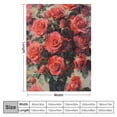 thumbnail image 4 of Orinice for Rose Throw Blanket - Plush, Soft&amp;Comfy Blanket - Lightweight Blanket for Couch, Bedroom, Travel, Bed for All Ages  40x50in, 4 of 6