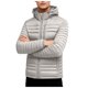 thumbnail image 2 of Ceisia Men's Winter Warm Stand Collar Zipper Cardigan with Pockets Windproof Water Gift Repellent Lightweight Puffer Jacket, 2 of 7