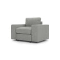 thumbnail image 1 of Sillón Individual Seccional Adapti Modular Moderno Reposabrazo Ancho Gris Niebla, 1 of 9