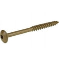 thumbnail image 3 of Power Pro 47877 Lag Screws, 5/16" x 4", Star Drive Construction Lag Screws, Rust Resistant, Ceramic Coated Bronze, 5lb Tub, 100 pcs, 3 of 5
