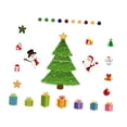 thumbnail image 1 of Yinanstore Christmas Tree Refrigerator Stickers Funny Kitchen Decor for Family Car Home Style C, 1 of 8