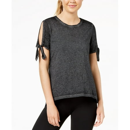 Calvin Klein Icy Wash Cold-Shoulder Vented- Black M