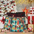 thumbnail image 6 of Rocae Colorful Hawaii Palms Print Christmas Drawstring Linen Gift Bag with Drawstrings Treat Bag Goody Present Bags for Christmas Party Favor, 6 of 8