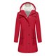 thumbnail image 1 of Chaquetas y abrigos casuales con capucha de manga larga para mujer, chaqueta con capucha y botones con cordón, bolsillo con cremallera, sudadera con capucha interior de felpa de longitud media, chaque, 1 of 8