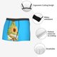thumbnail image 3 of Fotbe Sunflower Gnomes Calzoncillos Tipo Boxer con Bolsa de Soporte Total para Hombre, X-Temp Fresco, Transpirable y de Secado Rápido-X-Large, 3 of 5