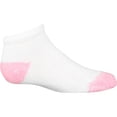 thumbnail image 5 of Fruit of the Loom Girls Low Cut Socks 10-Pack, Sizes S-L, 5 of 5