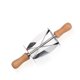 thumbnail image 1 of Croissants de acero inoxidable Rolling Slicer con mango Pastery Roller Sbating Chopper Making Herramientas Cocina Hogar Restaurantes Inevent HA059424-00B, 1 of 7