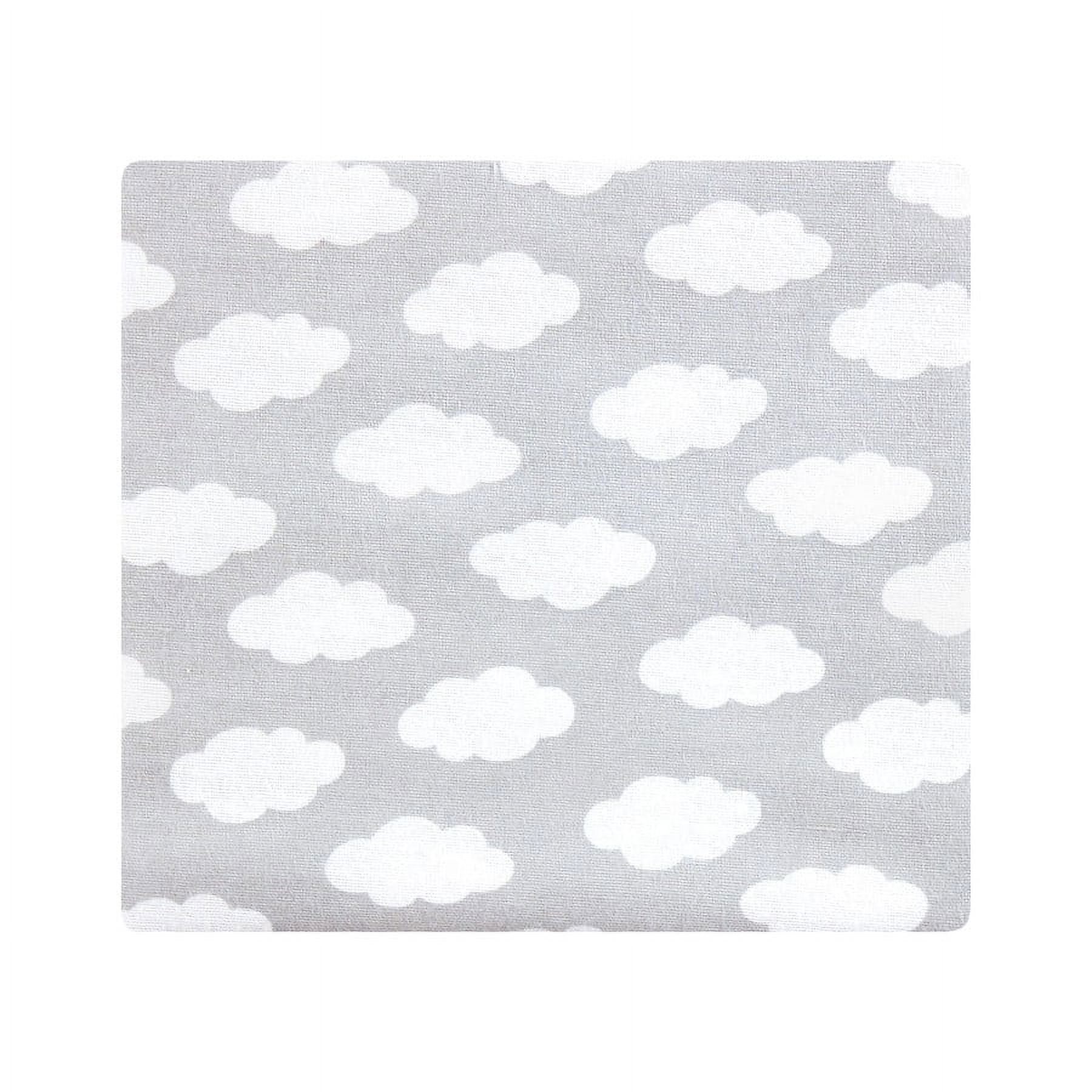 Hudson Baby Cotton Poly Flannel Receiving Blankets Bundle, Teal Elephant, One Size