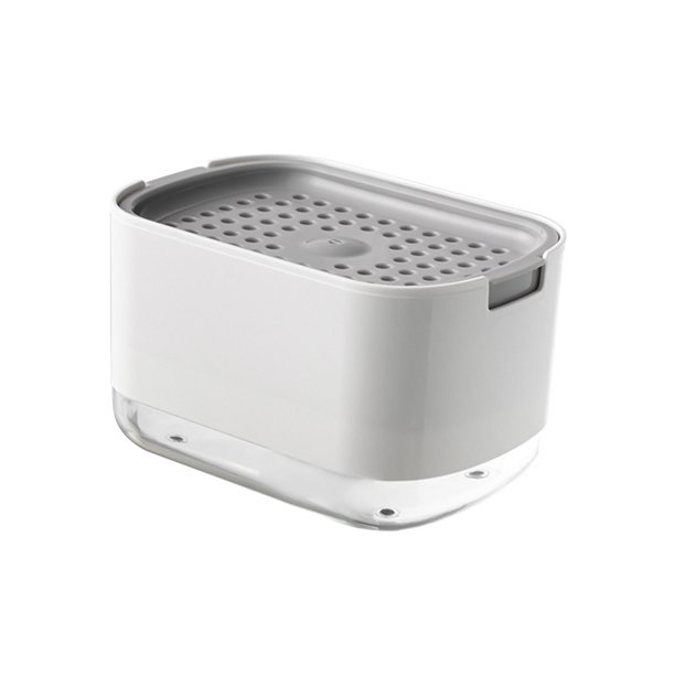 Dispensador de jabón 2 en 1, dispensador de jabón para Cocina, dispensador de jabón con Soporte para Esponja, dispensador de jabón para Lavar Platos, rellenable Zefei Wu 1327537070825