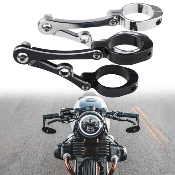 Soporte modificado para motocicleta, todo tipo de soporte de faro modificado para coche deportivo de calle, soporte de faro 39-41 mm