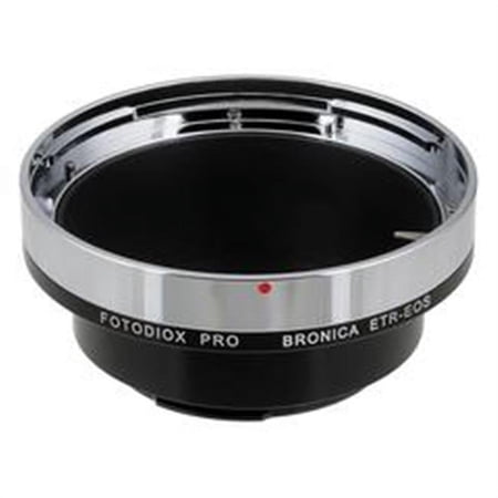 UPC: 0812759014135 | Pro Mount Adapter for Bronica ETR Lens to Canon EOS EF-Mount Camera  No Focus Confirmation Chip