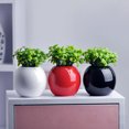 thumbnail image 3 of Trayknick 10Pcs Bean Sprout Artificial Fake Plant Plastic Potted Home Office Table Desk Decor, 3 of 11