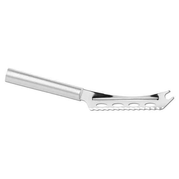 Rada Cutlery Cheese Knife Stainless Steel Serrated Edge With Aluminum