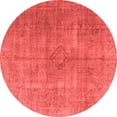 thumbnail image 1 of Ahgly Company Indoor Round Persian Red Traditional Area Rugs, 3' Round, 1 of 4