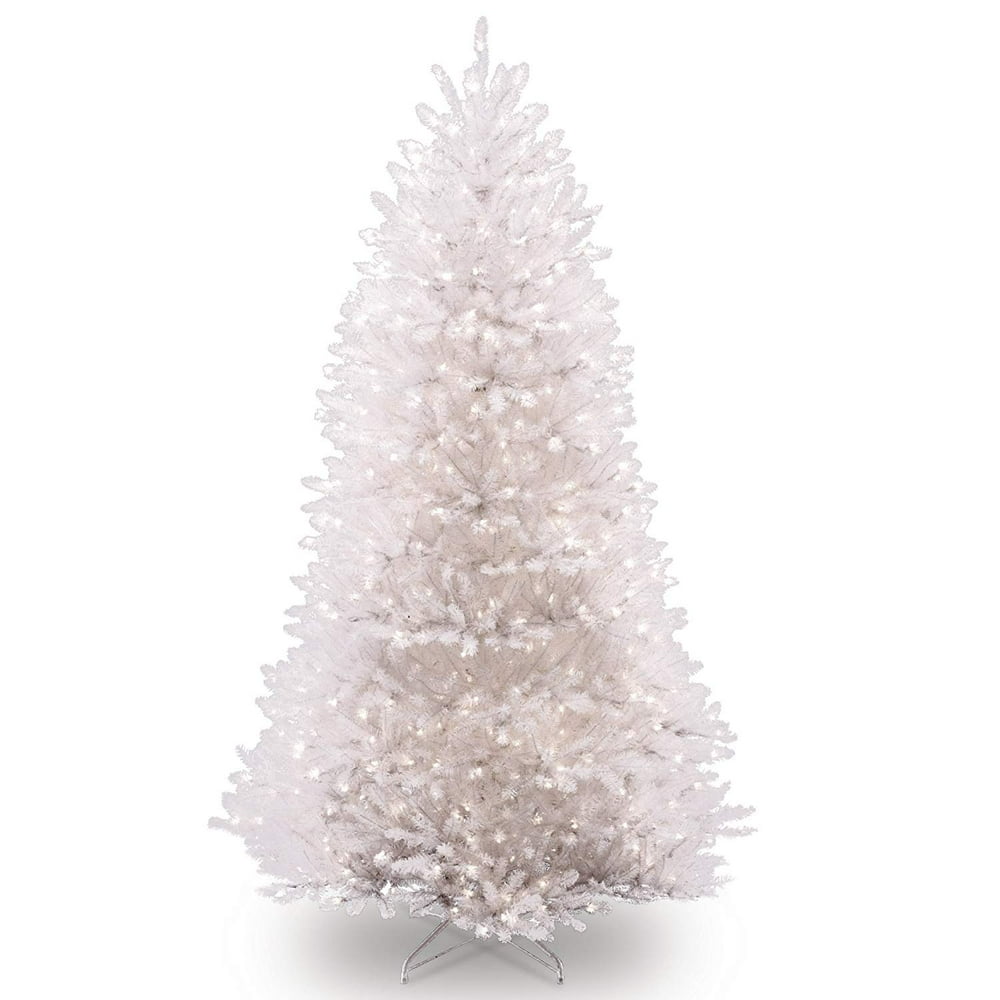 National Tree Company Clear Prelit Incandescent White Fir Christmas
