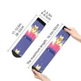 thumbnail image 5 of Bingfone Dog Washes In A Pink Bath Design Patterned Men'S Women'S Casual Cotton Socks, 5 of 9