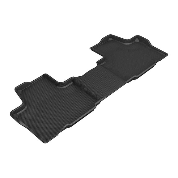3D MAXpider KAGU Floor Mat (Black) compatible with TOYOTA GRAND HIGHLANDER GAS 2024-2026 - Second Row
