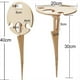 thumbnail image 1 of Mesa de vino portátil para exteriores, Mini mesa de Picnic de madera, estante moderno para copas de vino, soporte para botellas de vidrio XBTCLXEBCO Mesa de vino al aire libre, 1 of 5