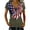 Army Green, variant on MEICHEN Women Summer Patriotic Graphic Tees Casual Usa 250th Anniversary T Shirts Short Sleeve Blouse Tops