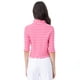 thumbnail image 3 of PLAYERA PARA MUJER QUARRY MANGA MEDIA CUELLO LARGO, 3 of 4
