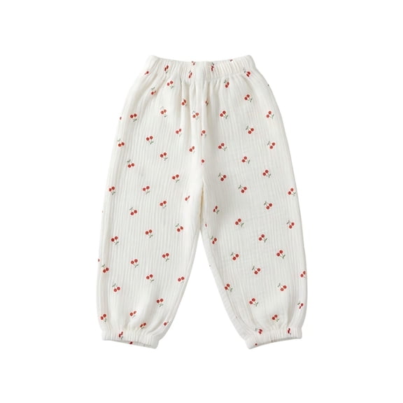 Mercatoo Toddler Kids Cotton Linen Harem Pants Baby Boys Girls Elastic Long Casual Loose Joggers Bloome𝐫s Summer Cute Baggy Pants