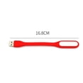 thumbnail image 4 of Lámpara LED USB Mini computadora portátil portátil Escritorio de lectura Iluminación nocturna (Rojo), 4 of 6