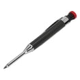 thumbnail image 3 of Construction Pencil, Portable Solid Refill Long Nose Deep Hole Carpenter Pencil Incisive Extended Tip With Sharpener For Marking Black,Blue, 3 of 8