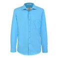 thumbnail image 2 of Camisa Lisa Caballero Manga L. Michel Blanc Varios Colores, 2 of 7