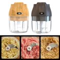 thumbnail image 2 of Eléctrica De Ajo, Prensa De Ajo, Procesador De Alimentos Portátil Inalámbrico, Mini Picadora Eléctrica De Alimentos Para Picar Verduras Y Ajo Inevent HA045293-02, 2 of 6
