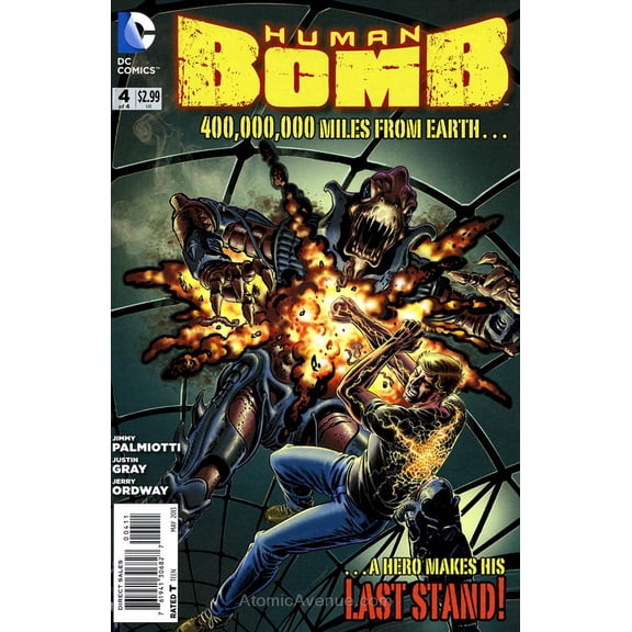 Human Bomb #4 VF ; DC Comic Book
