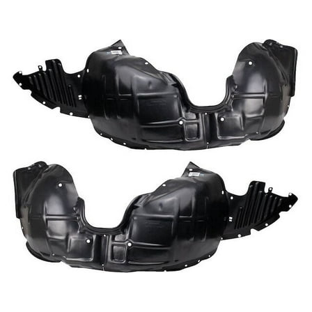 Front Fender Liner Set 2 Piece - Compatible with 2014 - 2020 Chevy Impala 2015 2016 2017 2018 2019