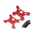 thumbnail image 2 of Torres de amortiguación delanteras y traseras de aleación de aluminio Soportes de amortiguación para automóviles RC fáciles de instalar Rojo, 2 of 9