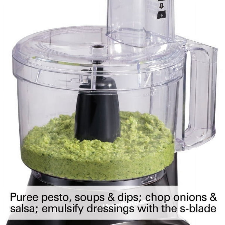Hamilton Beach 8-Cup Food Processor with Compact Storage, 2 Speeds - 70740