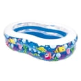 thumbnail image 2 of Alberca Inflable En Forma 8 Jilong 175x109x46cm Diseño Marino, 2 of 6