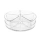 thumbnail image 1 of 5 Removable lines with special Susan organizer-platform, cellar, kitchen, refrigerator, vanity 11-inch round plastic rotating storage container, 1 of 5