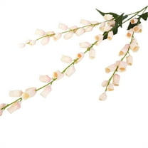 1 Bunches of Fake Artificial Bellflower Decoration Suitable for Living Room Vase Flower Arrangement Bedroom Garden Suitable For Living Room Bedroom Garden Festival Celebration, 37.8Inches